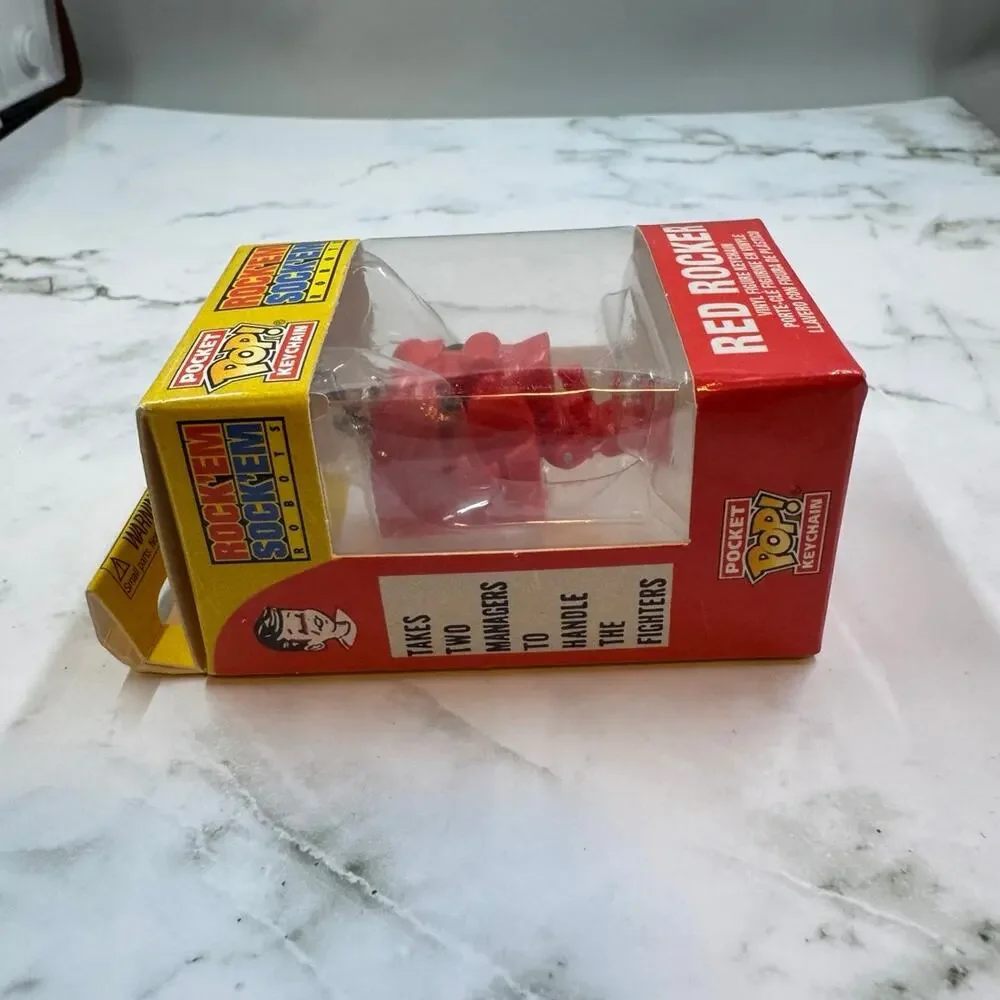 Red Rocker Funko Keychain - Picture 3 of 6